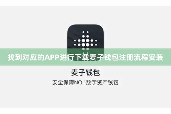 找到对应的APP进行下载麦子钱包注册流程安装